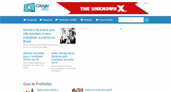 Desktop Screenshot of colegioweb.com.br